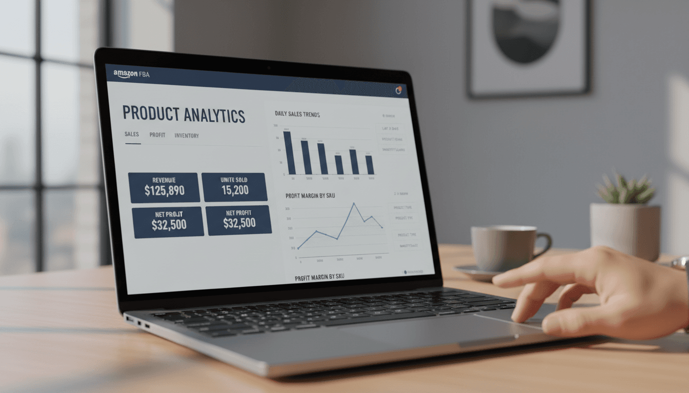 Product research and validation dashboard with market analysis data